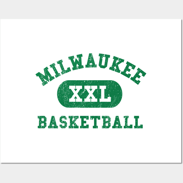Milwaukee Basketball II Wall Art by sportlocalshirts
